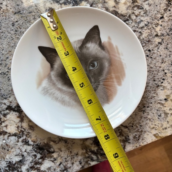 Siamese Cat Collectors Plate Bavaria Schumann Arzberg Germany Porcelain - Picture 9 of 9